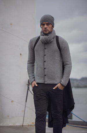 Maloja Strick Jacke Grey