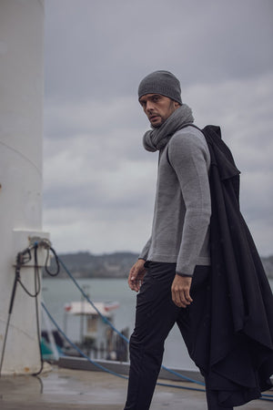Maloja Strick Jacke Grey