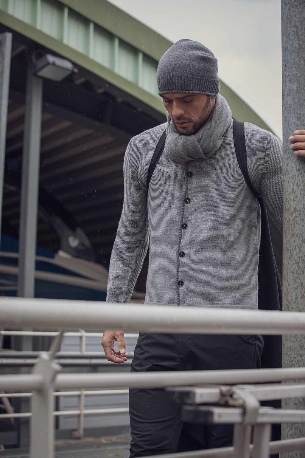Maloja Strick Jacke Grey